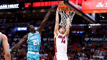 Com Herro cestinha, Heat vence Hornets na pré-temporada da NBA - Getty Images