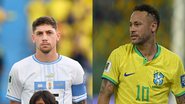 Uruguai e Brasil - Getty Images