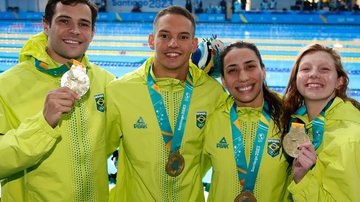 Seleção brasileira de natação - Foto: Satiro Sodré / CBDA