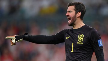 Alisson, goleiro da Seleção Brasileira - Getty Images