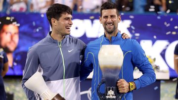 Alcaraz x Djokovic: ESPN exibe duelo decisivo no ATP Finals - Getty Images