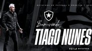 Botafogo anuncia Tiago Nunes - Reprodução Twitter