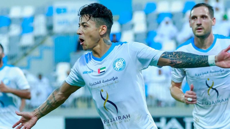 Ex-Corinthians brilha com gols e assistências na Copa dos Emirados Árabes - Divulgação/Dibba Al Fujairah