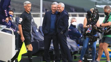 José Mourinho fala sobre permanência de Ancelotti no Real Madrid - Getty Images