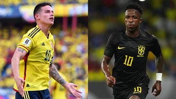 Colômbia x Brasil será definido nas Eliminatórias para a Copa do Mundo 2026 - Getty Images