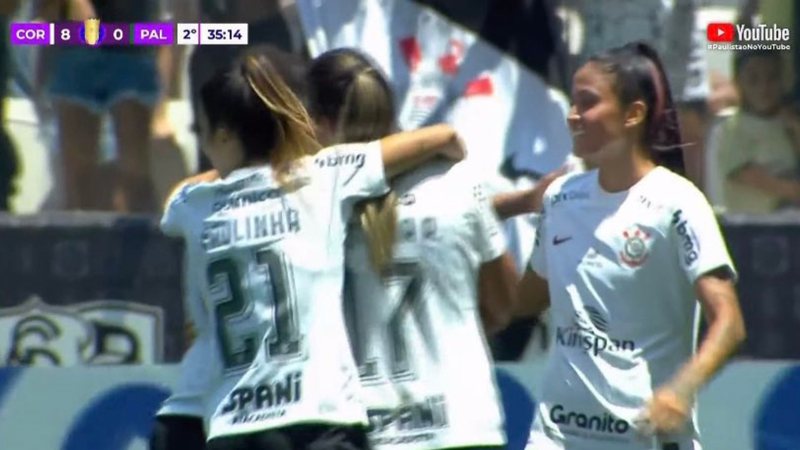 Corinthians 8 X 0 Palmeiras - J2 Semifinal - Paulista Feminino 2023! -  Esporte em Ação
