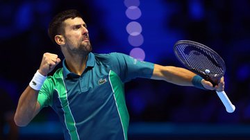 Djokovic atropela Sinner e é campeão do ATP Finals pela sétima vez - Getty Images