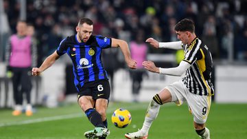 Juventus contra a Inter de Milão - Getty Images