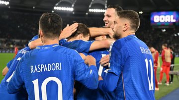 Itália toma susto, mas garante vitória contra a Macedônia do Norte - Getty Images