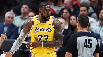 Lakers x Heat: LeBron comenta sobre relatório da NBA - Getty Images