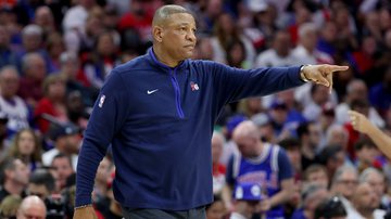 Doc Rivers, ex-técnico do Philadelphia 76ers - Getty Images