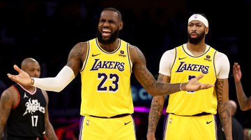 Lakers vencem na NBA - Getty Images