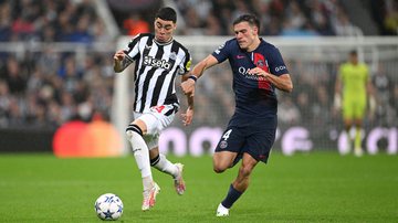 PSG e Newcastle pela Champions League - Getty Images