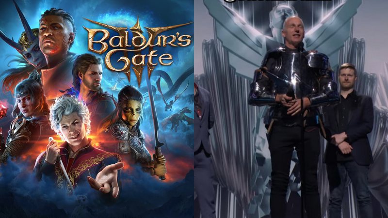 Baldur's Gate 3 ganha o prêmio de jogo do ano em noite eclipsada por GTA VI, Eu 