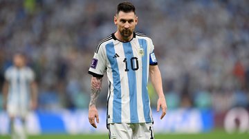 Camisa de Messi usada na final da Copa do Mundo entra em leilão; veja valor - Getty Images