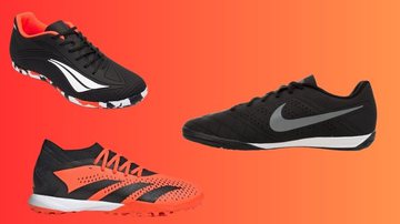 De marcas como Nike a Umbro, selecionamos algumas chuteiras que farão a diferença no campo e no seu bolso - Créditos: Reprodução/Amazon
