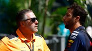 Zak Brown e Daniel Ricciardo - Getty Images