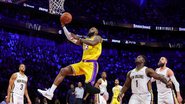 LeBron James no Los Angeles Lakers - Getty Images