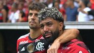Gabigol se emociona em Flamengo x Cuiabá - Reprodução/Twitter