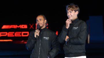 George Russel e Lewis Hamilton - Getty Images