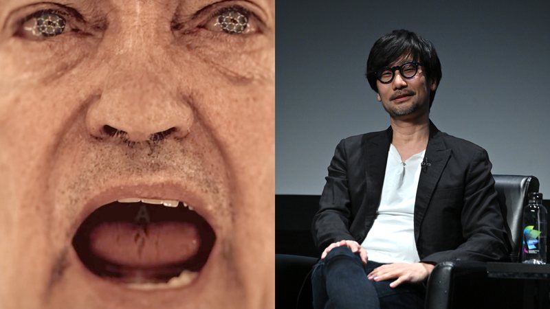 Hideo Kojima / OD - Reprodução / Twitter / Getty Images