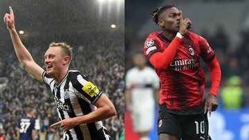 Newcastle e Milan pela Champions League - Getty Images