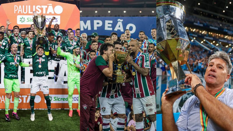 Futebol: o que esperar dos Campeonatos Estaduais em 2024? - Getty Images - Marina Garcia / FFC - Pedro Uebel / Grêmio