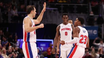 Pistons vencem Raptors e encerram sequência de derrotas - Getty Images