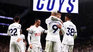 Richarlison marca dois e Tottenham goleia Newcastle - Getty Images