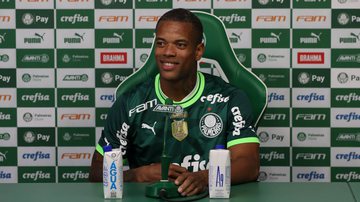 Caio Paulista abre o jogo em apresentação no Palmeiras: “Não houve chapéu” - Cesar Greco / Palmeiras