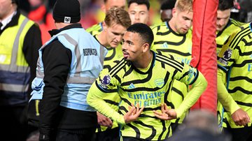 Gabriel Jesus marca e Arsenal vence Nottingham Forest - Getty Images