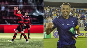 Copinha: Flamengo e Cruzeiro sofreram, mas avançaram à semifinal - Jhony Inácio / Agência Paulistão - Mauro Horita / Cruzeiro