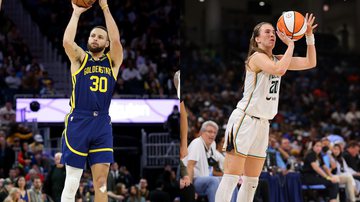 Stephen Curry/ Sabrina Ionescu - Getty Images