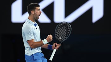 Djokovic, Sinner e Rublev seguem no Australian Open; Tsitsipas é eliminado - Getty Images