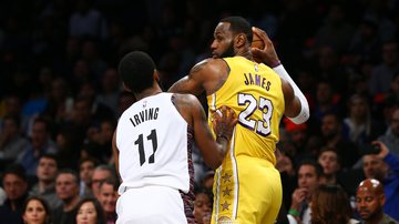 LeBron James e Kyrie Irving - Getty Images