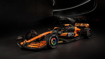 McLaren surpreende e revela pintura de carro para Fórmula 1 em 2024 - Reprodução / Twitter