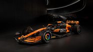 McLaren surpreende e revela pintura de carro para Fórmula 1 em 2024 - Reprodução / Twitter