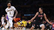 Lakers batem Blazers na NBA - Getty Images