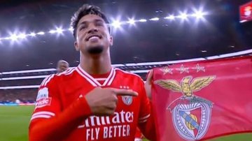 Marcos Leonardo no Benfica - Reprodução/Twitter