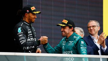 Alonso fala sobre Hamilton na Ferrari: “Não era o sonho de infância” - Getty Images