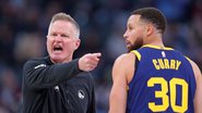 Steve Kerr e Stephen Curry - Getty Images