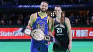 Curry vence torneio de três pontos contra Sabrina Ionescu - Getty Images