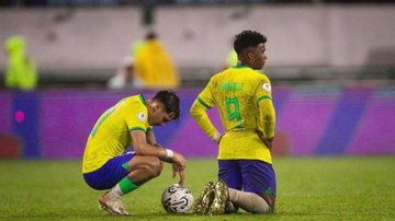 Maurício e Endrick na Seleção Brasileira - Reprodução/Instagram