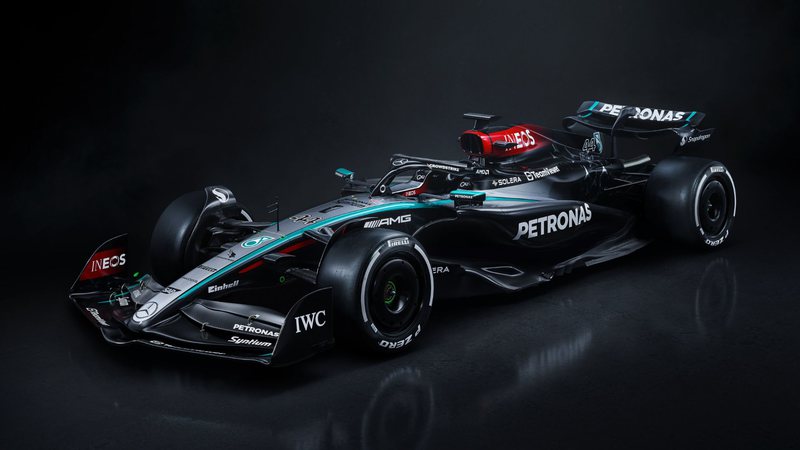 W15, carro da Mercedes para a F1 2024 - Reprodução/F1