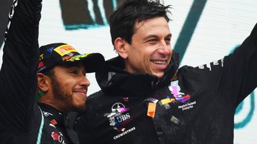 Lewis Hamilton e Toto Wolff - Getty Images