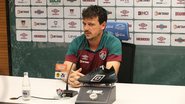 Diniz em coletiva de imprensa - LUCAS MERÇON/MARCELO GONÇALVES/FLUMINENSE FC