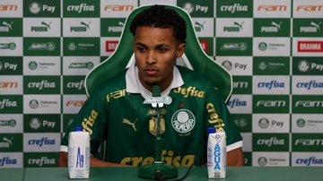 Lázaro, do Palmeiras, fala sobre preferência de posição: “Consigo me...” - Cesar Greco / Palmeiras
