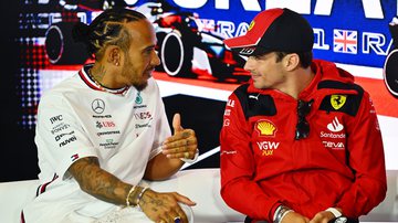 Leclerc fala sobre acerto de Hamilton com a Ferrari: “Eu já sabia” - Getty Images