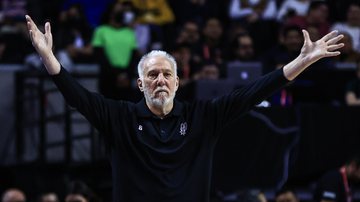Gregg Popovich, técnico do San Antonio Spurs na NBA - Getty Images