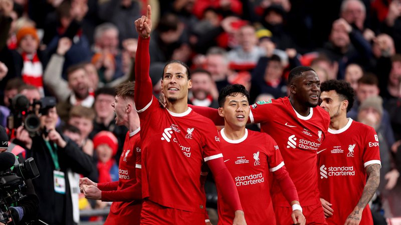 Com gol na prorrogação, Liverpool é campeão da Copa da Liga Inglesa - Getty Images